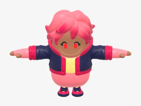 Antheia Fall Guy - Fortnite 3D Model