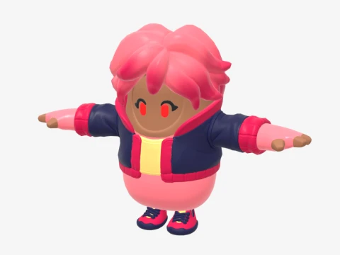 Antheia Fall Guy - Fortnite 3D Model