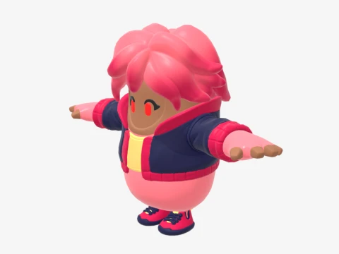 Antheia Fall Guy - Fortnite 3D Model