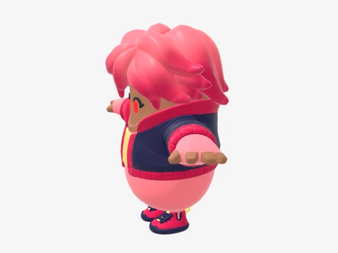 Antheia Fall Guy - Fortnite 3D Model
