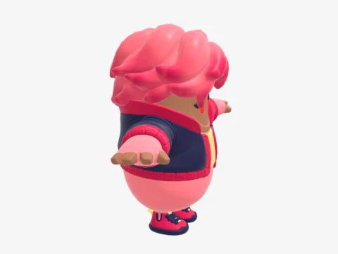Antheia Fall Guy - Fortnite 3D Model