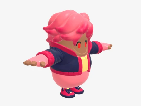 Antheia Fall Guy - Fortnite 3D Model