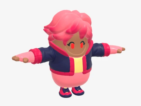 Antheia Fall Guy - Fortnite 3D Model
