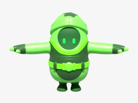 The Final Peel Fall Guy - Fortnite 3D Model