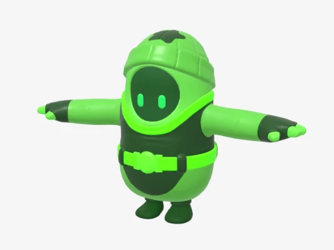 The Final Peel Fall Guy - Fortnite 3D Model