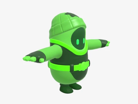 The Final Peel Fall Guy - Fortnite 3D Model