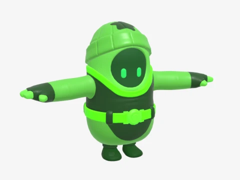 The Final Peel Fall Guy - Fortnite 3D Model