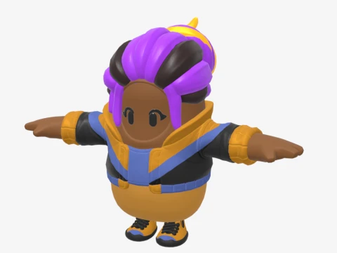 Marika Fall Guy - Fortnite 3D Model