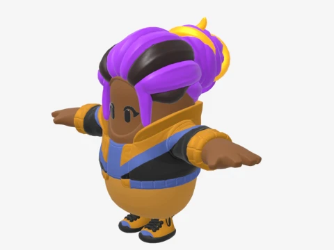 Marika Fall Guy - Fortnite 3D Model