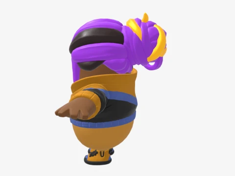 Marika Fall Guy - Fortnite 3D Model