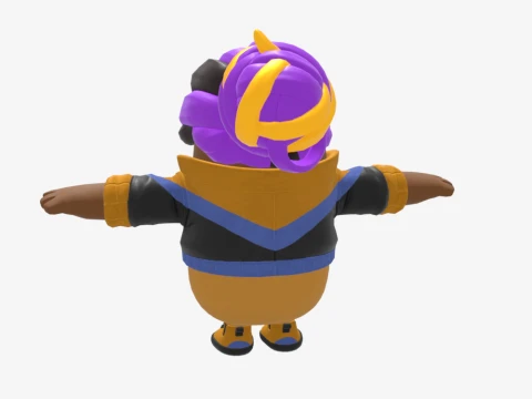 Marika Fall Guy - Fortnite 3D Model