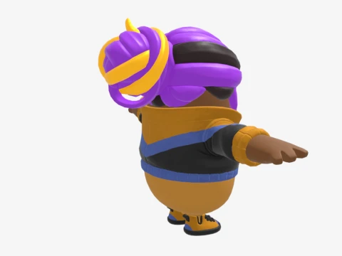 Marika Fall Guy - Fortnite 3D Model