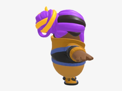 Marika Fall Guy - Fortnite 3D Model