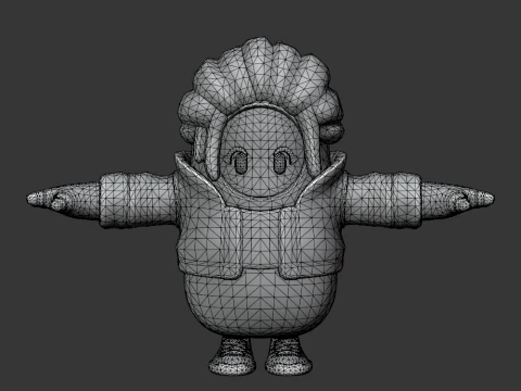 Marika Fall Guy - Fortnite 3D Model