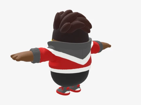 Kofi Graves Fall Guy - Fortnite 3D Model