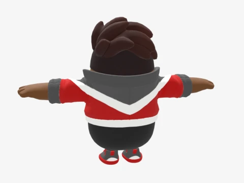 Kofi Graves Fall Guy - Fortnite 3D Model
