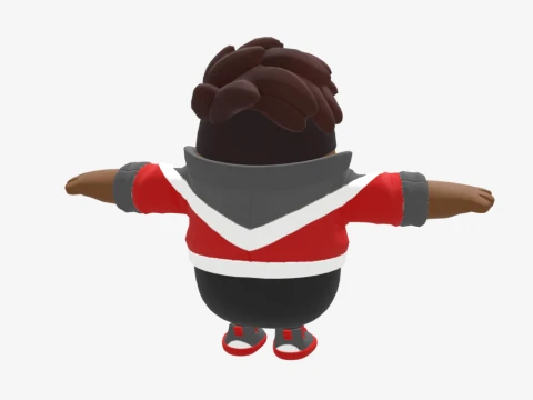 Kofi Graves Fall Guy - Fortnite 3D Model