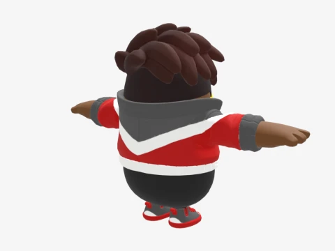 Kofi Graves Fall Guy - Fortnite 3D Model