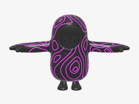 Pulse Fall Guy - Fortnite 3D Model