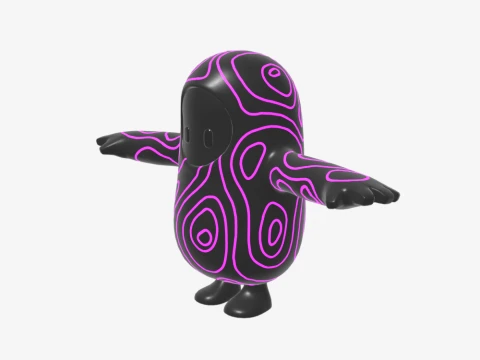 Pulse Fall Guy - Fortnite 3D Model