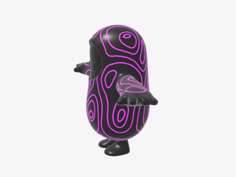 Pulse Fall Guy - Fortnite 3D Model