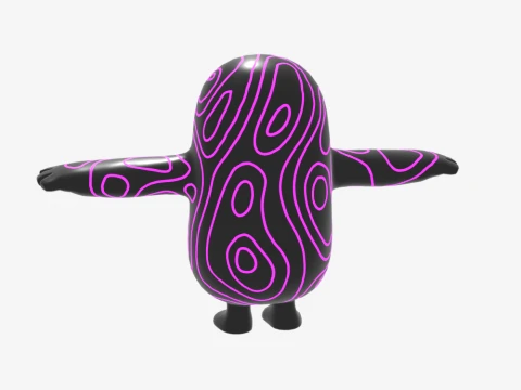 Pulse Fall Guy - Fortnite 3D Model