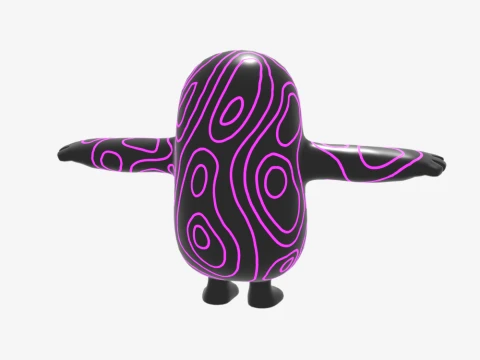 Pulse Fall Guy - Fortnite 3D Model