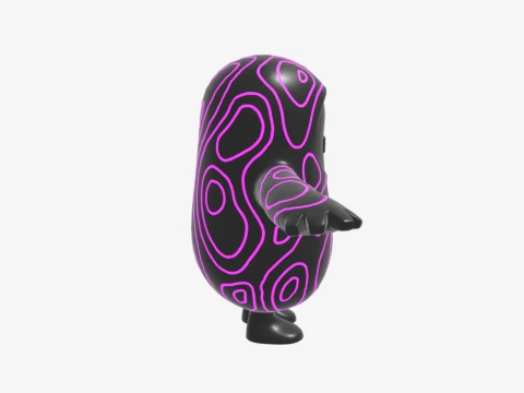 Pulse Fall Guy - Fortnite 3D Model