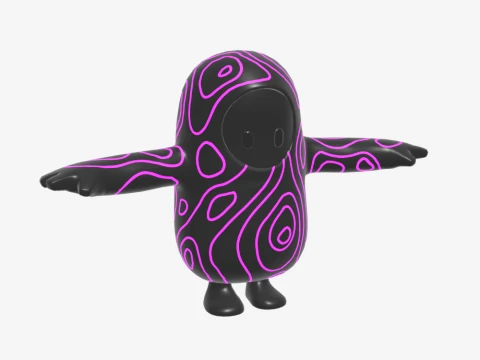 Pulse Fall Guy - Fortnite 3D Model