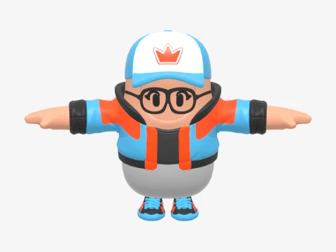 Lynx Fall Guy - Fortnite 3D Model