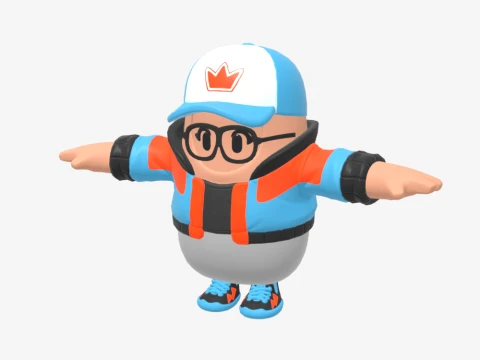 Lynx Fall Guy - Fortnite 3D Model