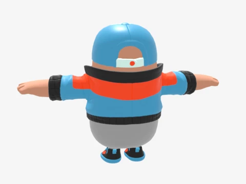 Lynx Fall Guy - Fortnite 3D Model