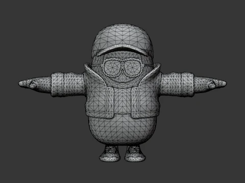 Lynx Fall Guy - Fortnite 3D Model