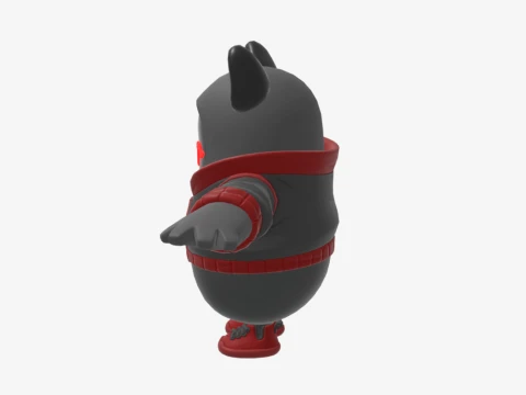 Panther Fall Guy - Fortnite 3D Model