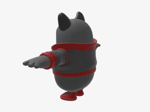 Panther Fall Guy - Fortnite 3D Model