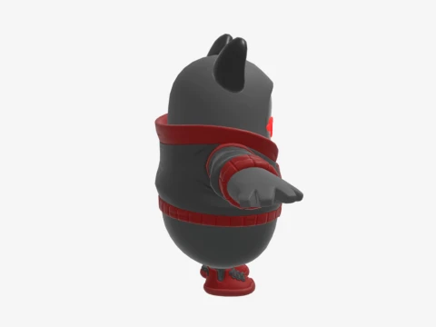Panther Fall Guy - Fortnite 3D Model