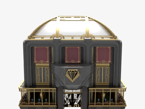 Art Deco Jewelry Store A - Fortnite 3D Model