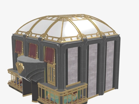 Art Deco Jewelry Store A - Fortnite 3D Model