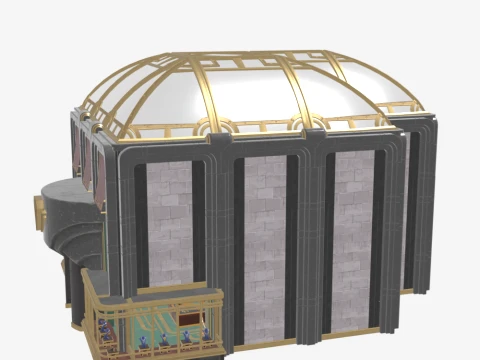 Art Deco Jewelry Store A - Fortnite 3D Model