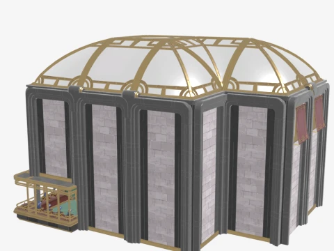 Art Deco Jewelry Store A - Fortnite 3D Model