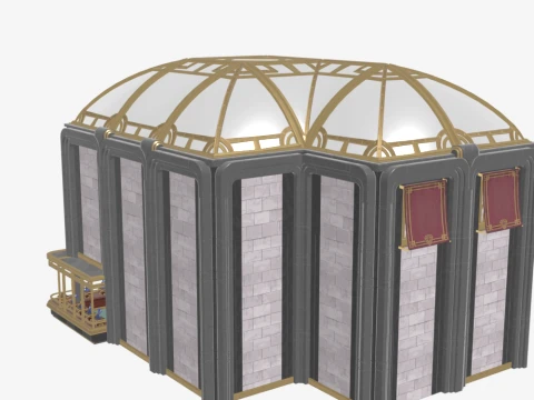 Art Deco Jewelry Store A - Fortnite 3D Model
