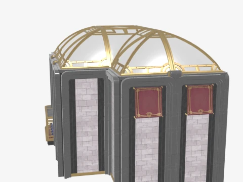 Art Deco Jewelry Store A - Fortnite 3D Model