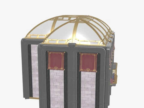 Art Deco Jewelry Store A - Fortnite 3D Model