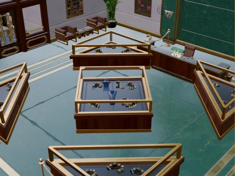 Art Deco Jewelry Store A - Fortnite 3D Model