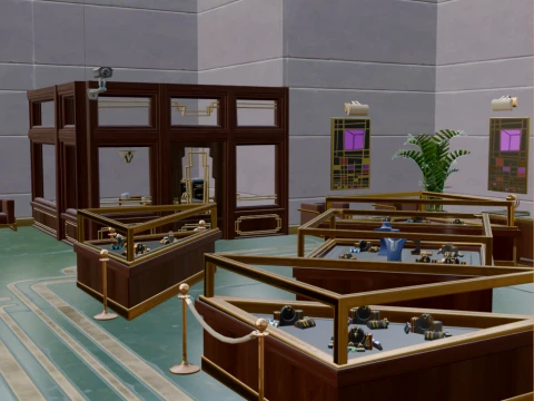 Art Deco Jewelry Store A - Fortnite 3D Model