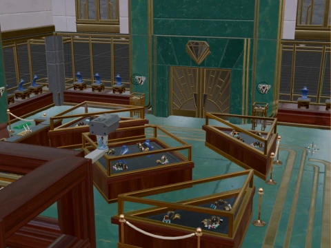 Art Deco Jewelry Store A - Fortnite 3D Model