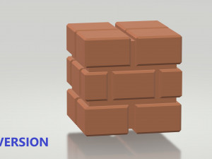 Bros Mario Blocks Planter and Boxes 3D Print Model