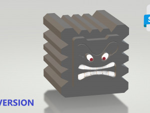 Bros Mario Blocks Planter and Boxes 3D Print Model