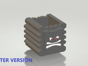 Bros Mario Blocks Planter and Boxes 3D Print Model