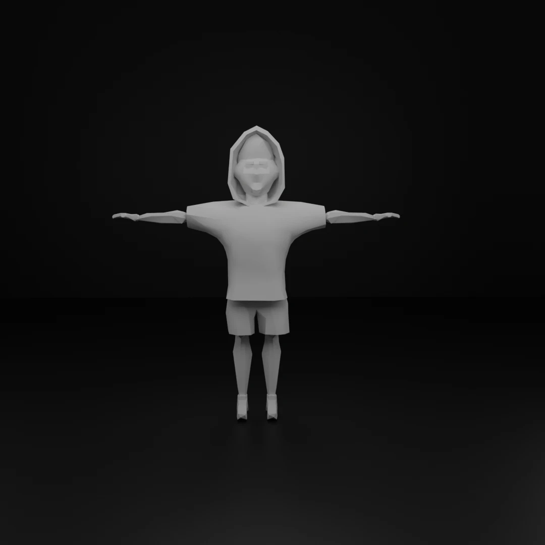 Humen runner 3D Model .c4d .max .obj .3ds .fbx .stl .blend